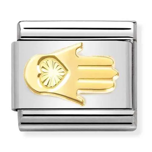 Nomination - Fatima Hand, stål og guld