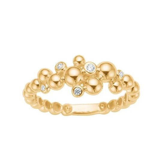 Joanli Nor - TaliaNor Ring aus vergoldetem Silber mit Zirkonia