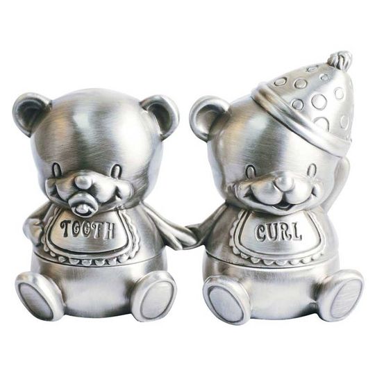 Bamser, min første tand og hårlok i fortinnet