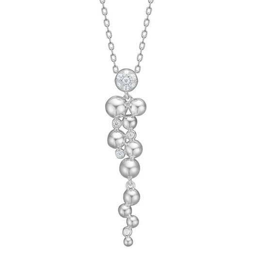 Joanli Nor - TaliaNor Halskette aus Silber mit Zirkonia