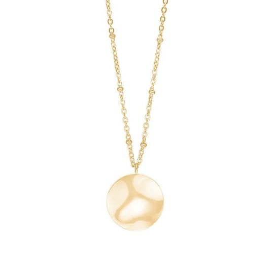 Nordahl Jewellery - Onda Halskette aus vergoldetem Edelstahl