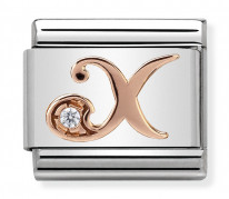 Nomination - Rosaguld bogstav X