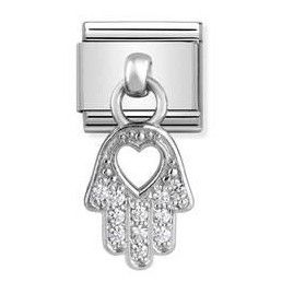 Nomination - Fatima hånd led med zirkonia