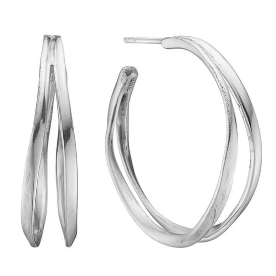 By Birdie - Lotus Silver Creol 30mm