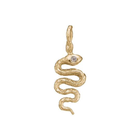 By Birdie - Serpent Pendant, 14carat gold