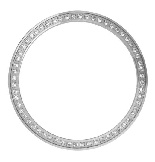 Collect Topcase, Silver w. Saphires