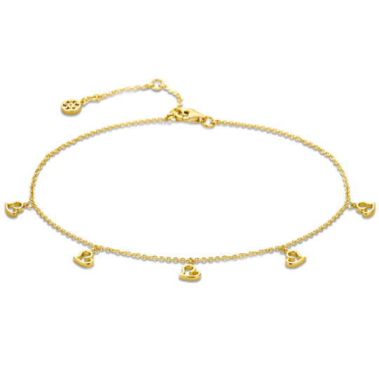 Spirit Icons - Youth anklet, gold plated 