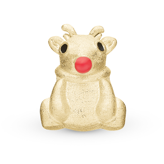 Christina Watches, Christmas charm 2021, gold plated - For leather and silver bracelet