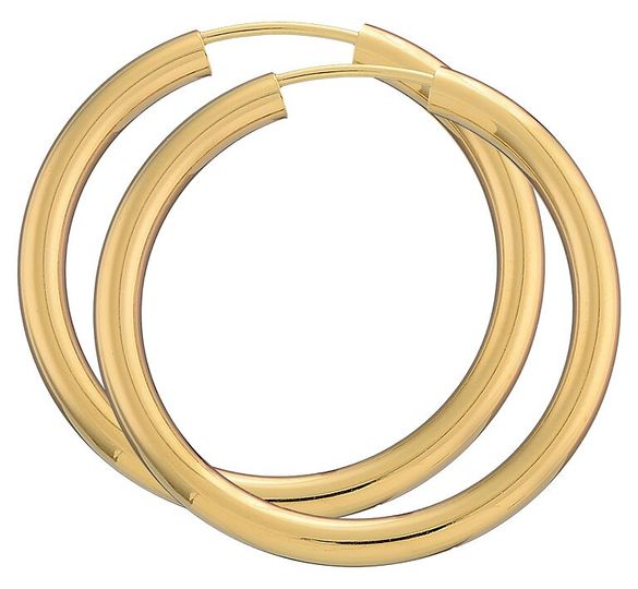 BNH - Creols 2,0mm thread 13mm diameter, Gold plated