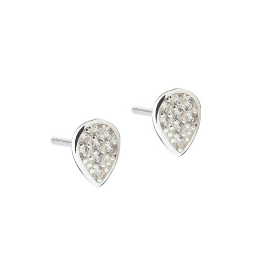 Aqua Dulce - Nora Drop Ohrstecker aus Sterlingsilber