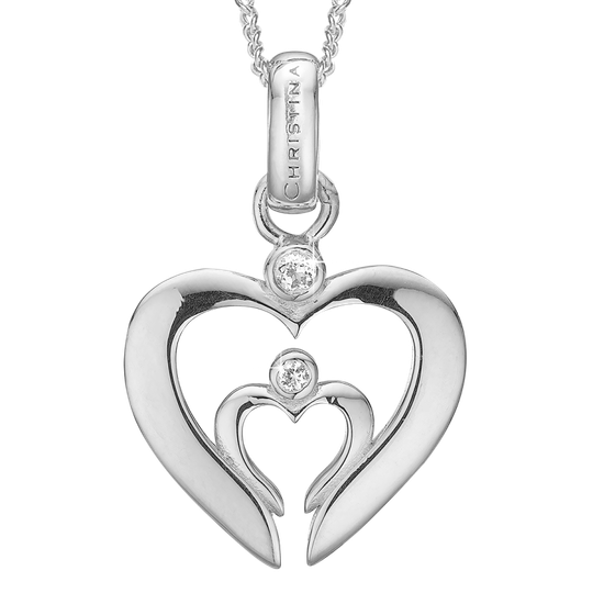 Christina Watches - Love and Care pendant, silver