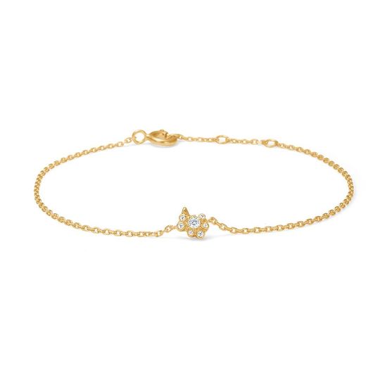 Studio Z - Lace vergoldetes Armband mit Zirkonia