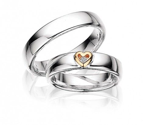 Scroubles - Wedding rings with diamond