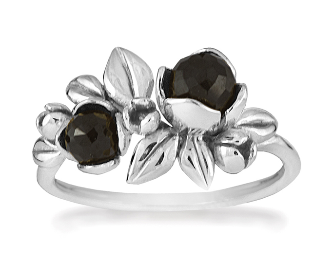 Rabinovich - Inner Secret, silver ring with white pearl