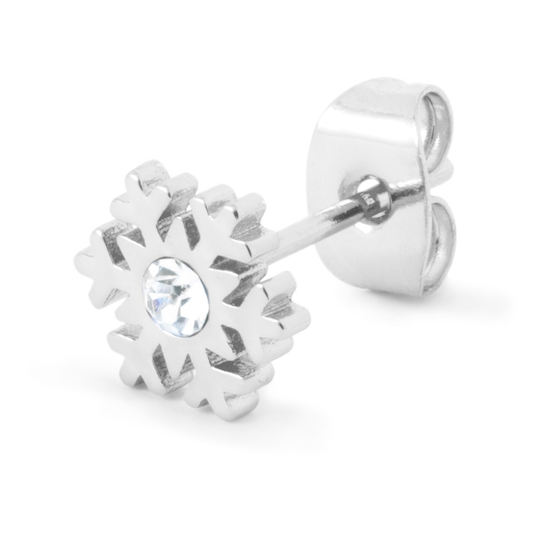 LULU Copenhagen - Flake Silver Plated Earstud