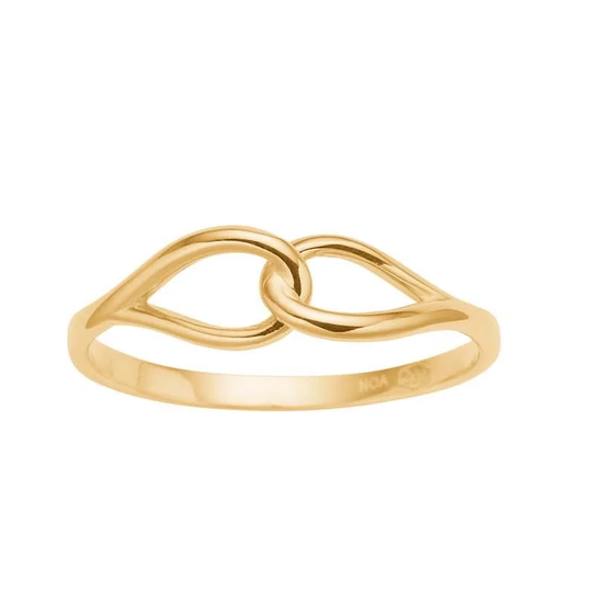 Siersbøl - Open gold ring in 8ct gold
