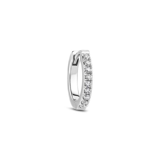 Sif Jakobs - Alba Diamante Single hoops, 14K whitegold