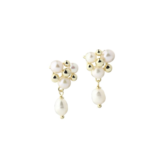 Aqua Dulce - Lunella Pearl Earrings