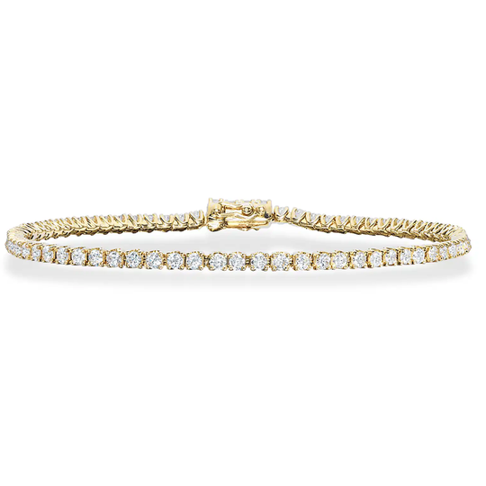 Scroubles - Tennis Armband in 14kt gold mit 1.90ct Diamanten