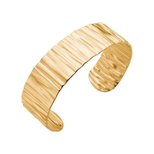 Nordahl Jewellery - Roccia, Armreif poliert gross in IP Stahl