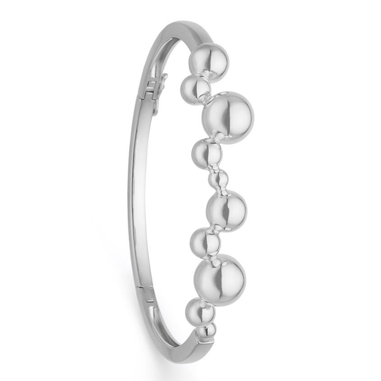 Randers Sølv - Bangle with many round balls, silver
