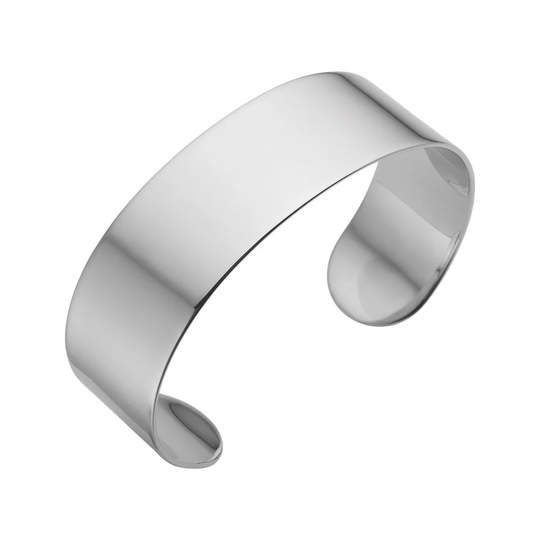 Nordahl Jewellery - Armreif poliert gross in Stahl