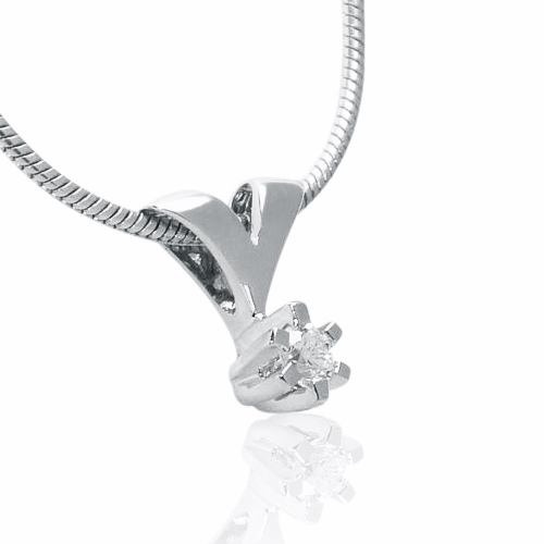 Jan Jørgensen - Brillanz lab-grown diamond pendant