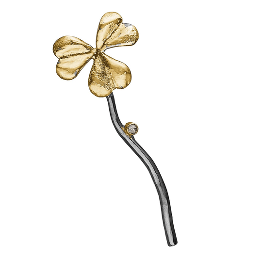 By Birdie - Sorrel, Brosche mit Diamant