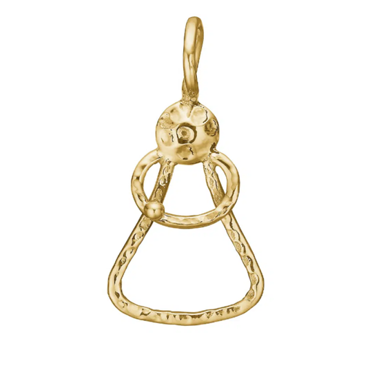 By Birdie - Invisible Angel Gold Pendant