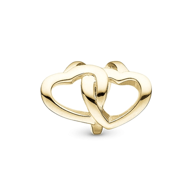 Christina charm - My Only One, gold plated silver