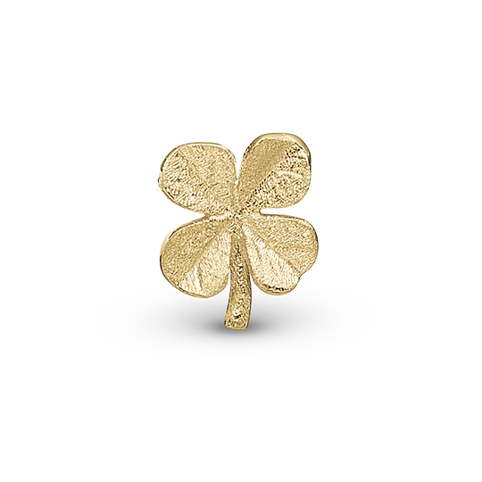 Christina Watches - Gold plated silver Clover earstud