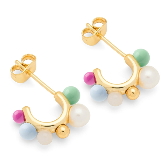 LULU Copenhagen - Space hoop earrings