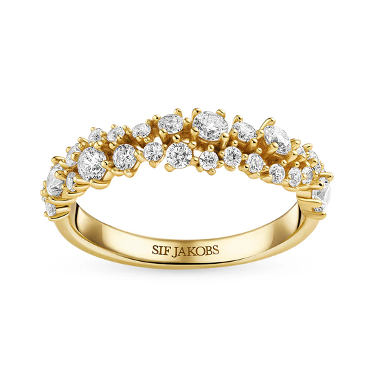 Sif Jakobs - Sardinien Ring, Gold plated