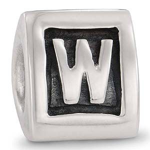 Pandora - W letter charm