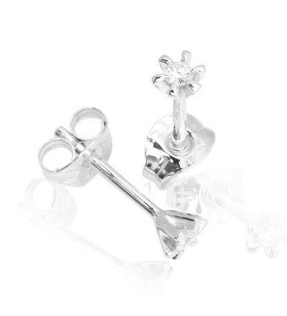 Jan Jørgensen - Present 0,05ct lab-grown diamond earrings