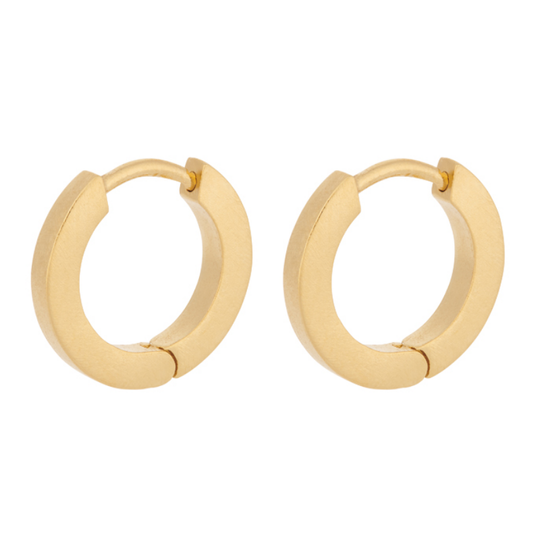 Edge By Corydon - Rock Huggies, gold plated silver