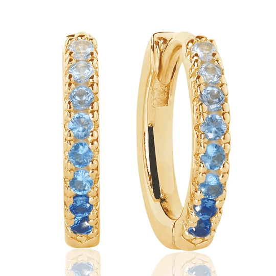 Sif Jakobs - Ellera medio, Hoops blå zirconia