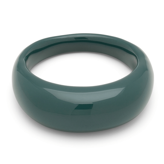 LULU - Chunky gross grünn Emaille Ring