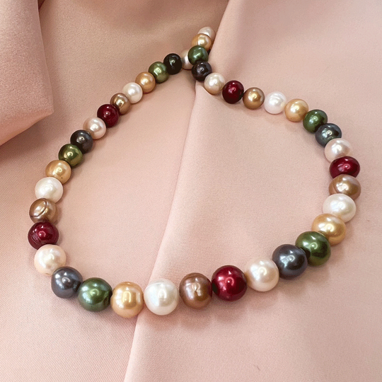 Little Pearlie - Kirsten, Bunte Süßwasserperlenkette