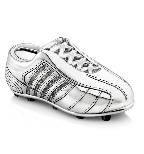 Zilverstad - Spardose Fußballschuh