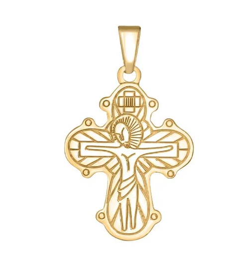 Siersbøl - Small Dagmarcross 8kt gold, 10 mm