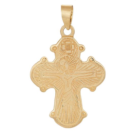 Siersbøl - Dagmarcross 14kt gold for engravings, 21mm