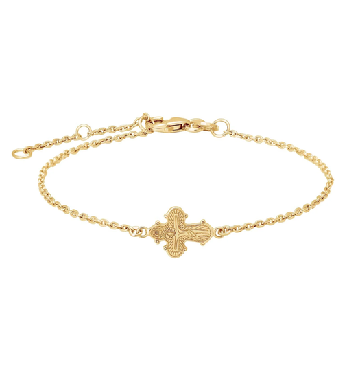 Siersbøl - Dagmar cross Gold bracelet 