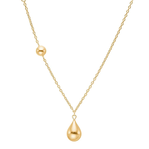 Nordahl Jewellery - Drop necklace, gold plated