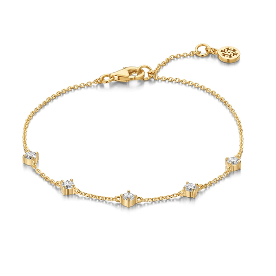 Spirit Icons - Jazz, Armband mit 5 weisse Zirconia