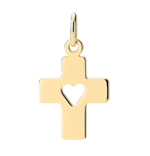 Lund - Goldkreuz mit kleinen Herz