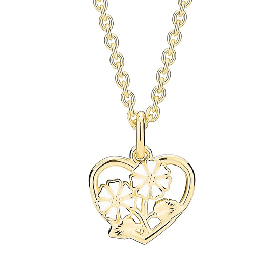 Lund Copenhagen - Sweet Heart and Daisy necklace