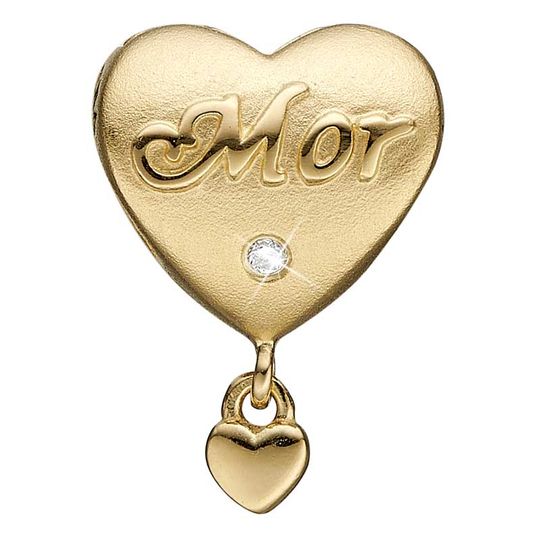 Christina watches - My Mom, gold plated silver - silver bracelet