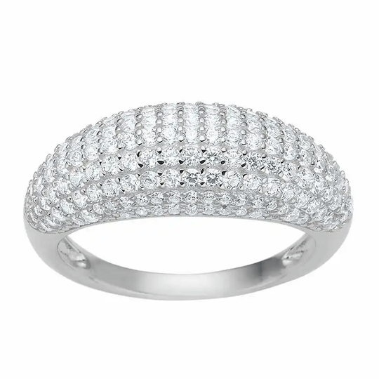 Joanli Nor - PaulaNor, Zirconia Ring, Silver