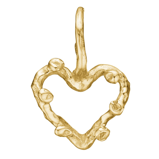 By Birdie - Zenith rustic gold heart